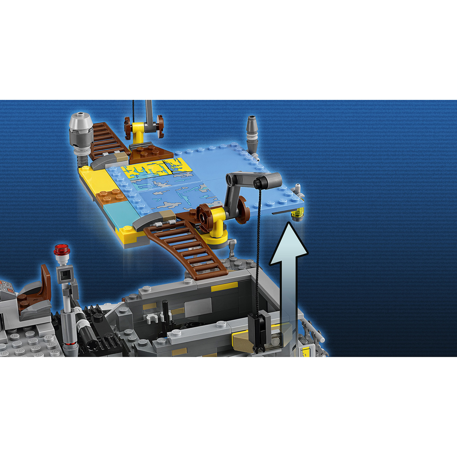 Конструктор LEGO Star Wars Вездеход AT-TE капитана Рекса блочный - фото 8