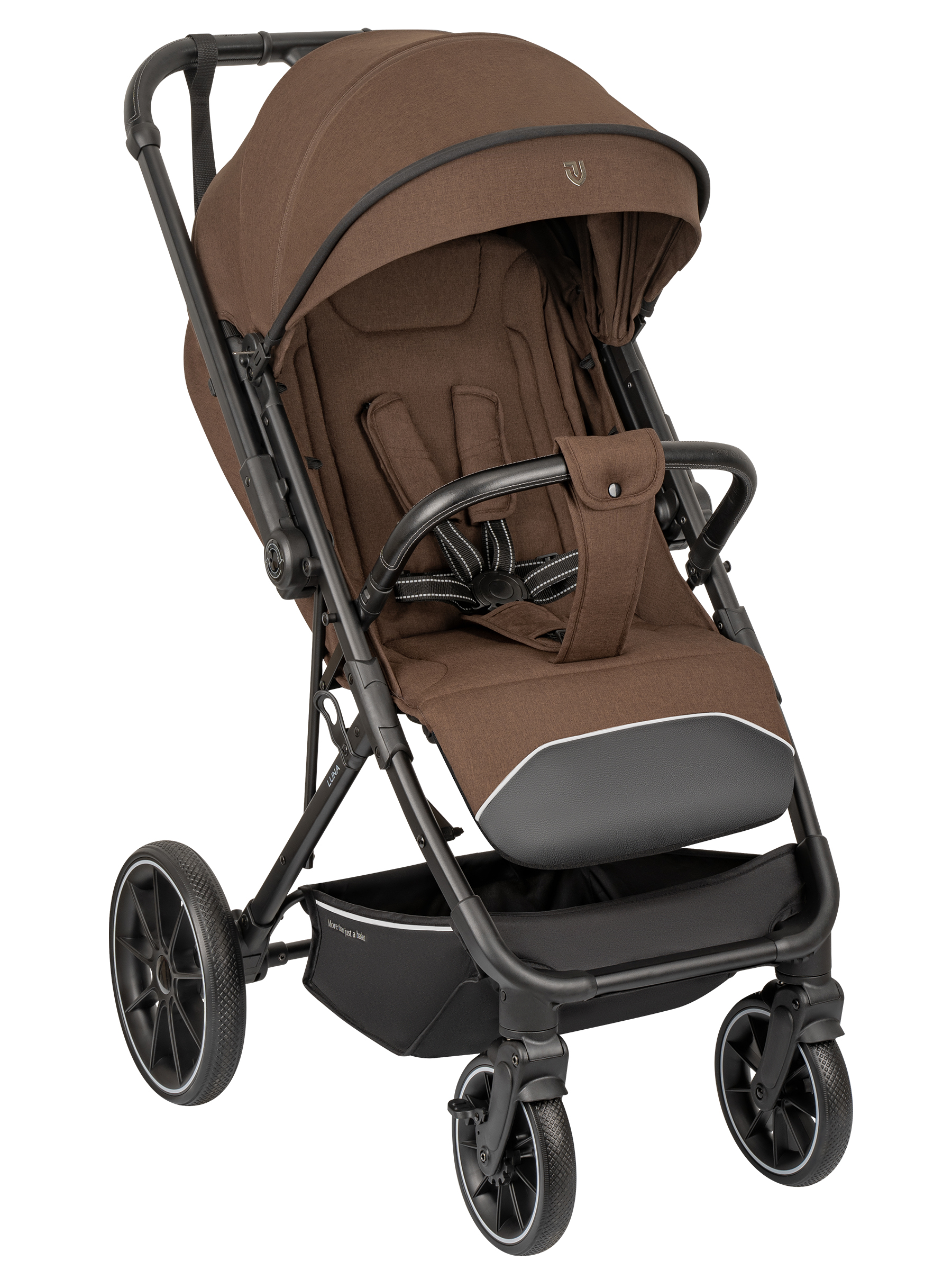 Коляска прогулочная JOVOLA Luna коричневый - фото 4