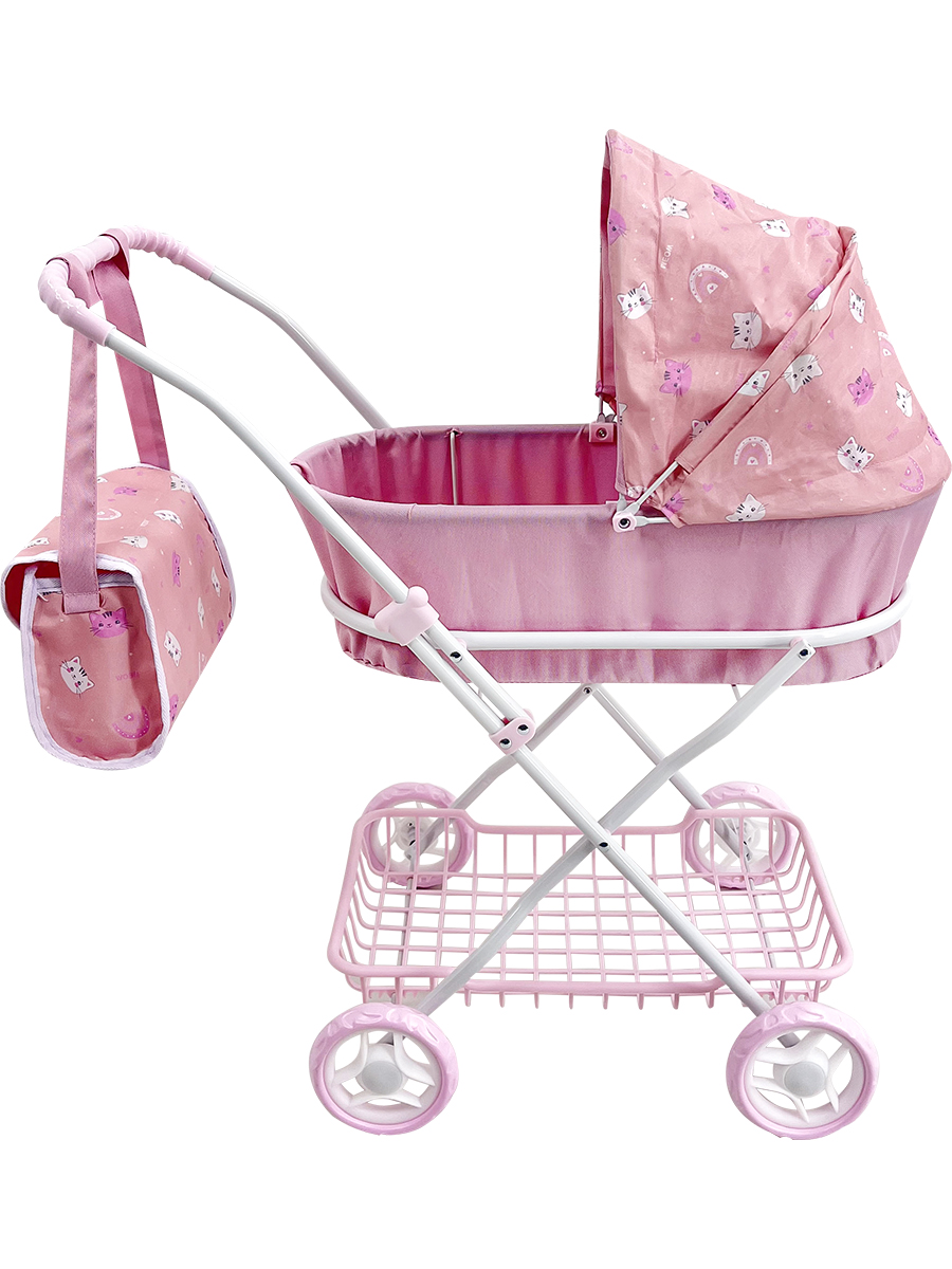 Коляска-люлька для кукол MELOBO 9325-PF - фото 7