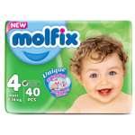 Подгузники Molfix 4 40 шт.