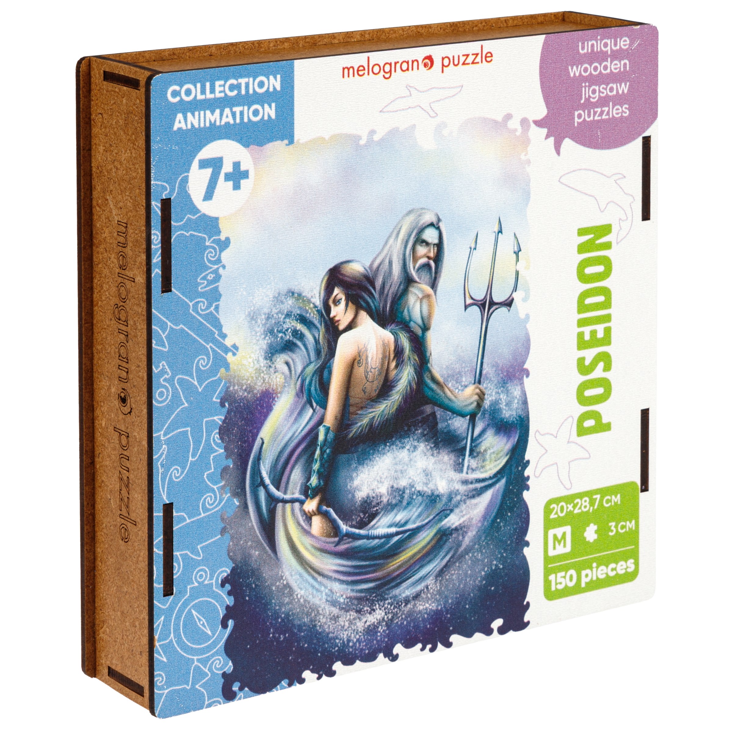 Пазл Melograno puzzle деревянный - фото 6