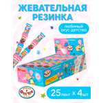 Жевательная резинка круглая ФРУША ОТЕЛЬ У ОВЕЧЕК вкус бабл-гам 6г х 25 лент