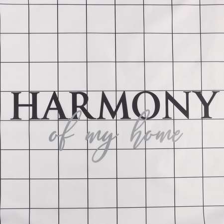 Штора для ванны Этель Harmony 145 х 180 см полиэстер