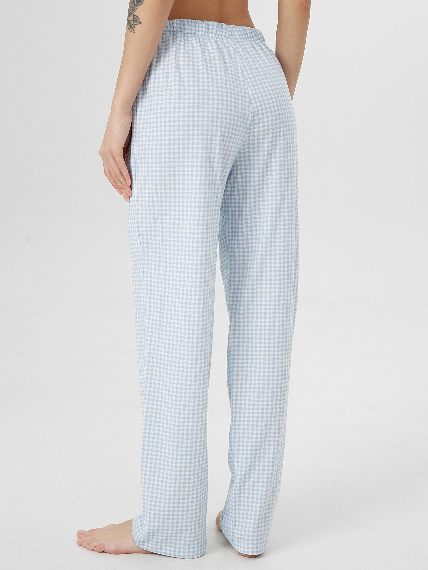 Брюки Mark Formelle (Марк Формэль) 532495/голубая клетка - фото 2