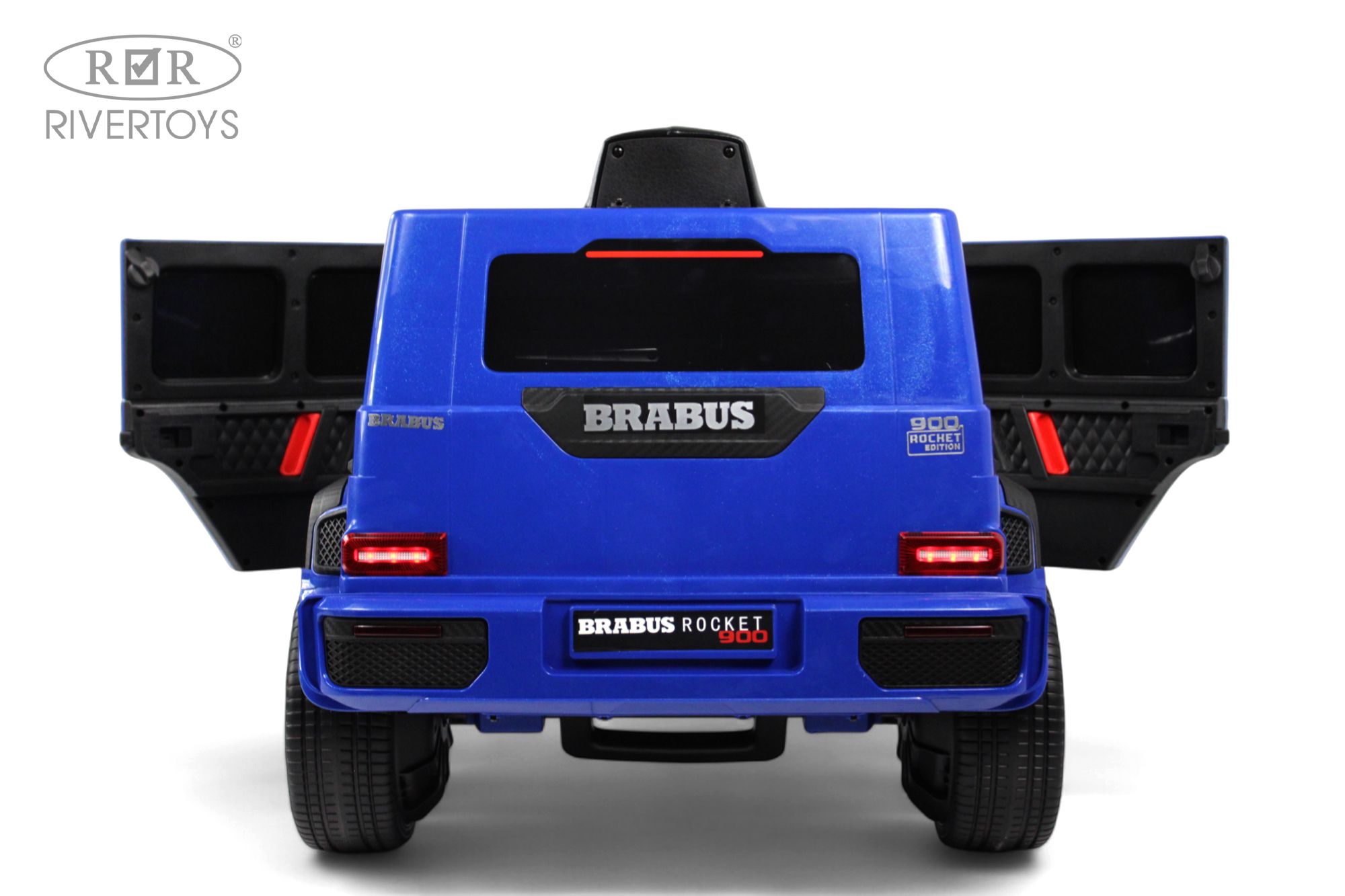 Электромобиль RIVERTOYS Mercedes Z999ZZ-BLUE С пультом ДУ - фото 9