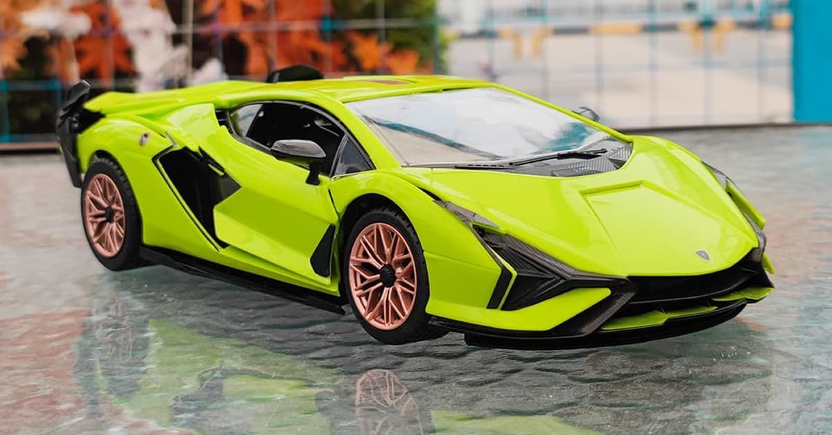 Конструктор Rastar Lamborghini Sian 72 дет. - фото 10