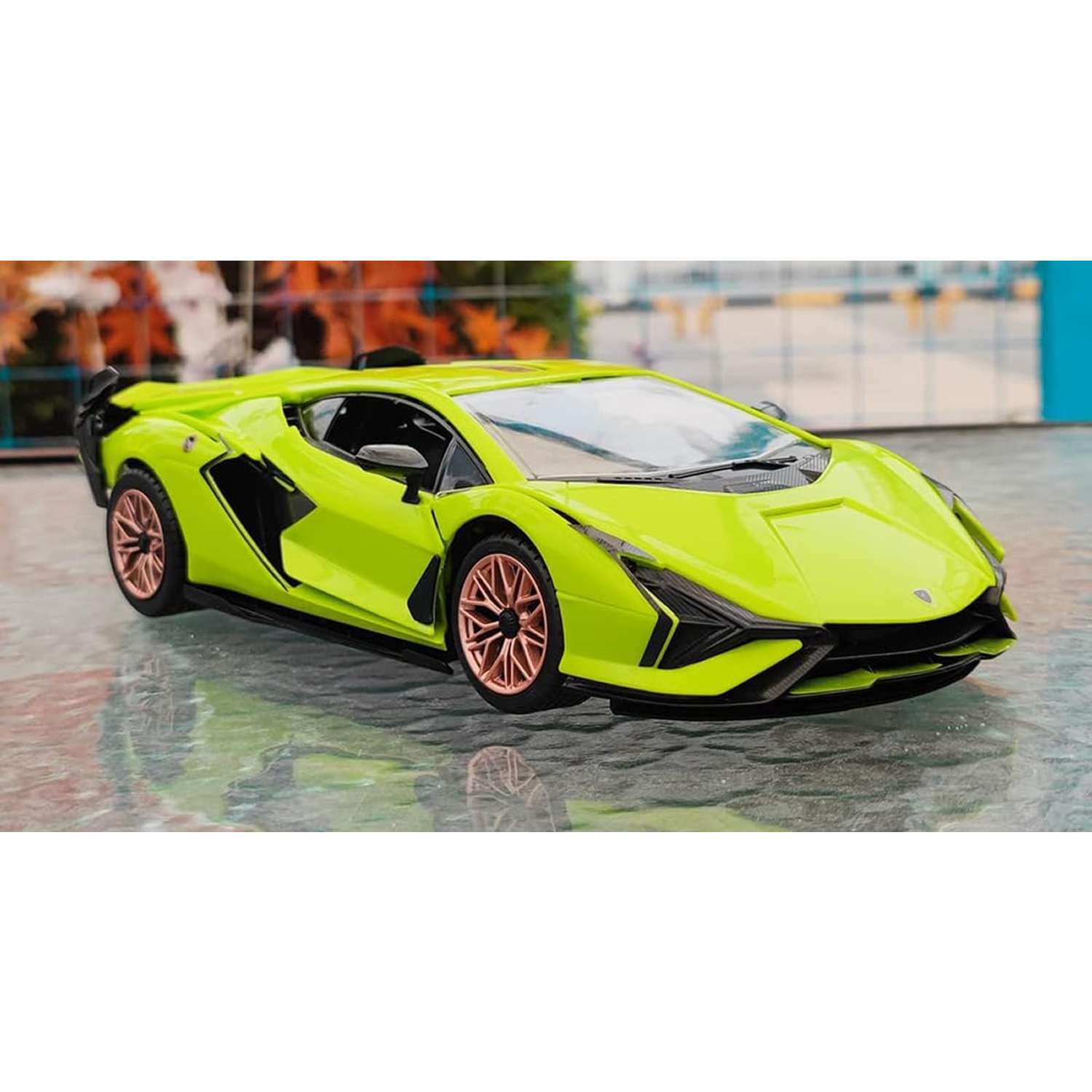 Конструктор Rastar Lamborghini Sian 72 дет. - фото 10