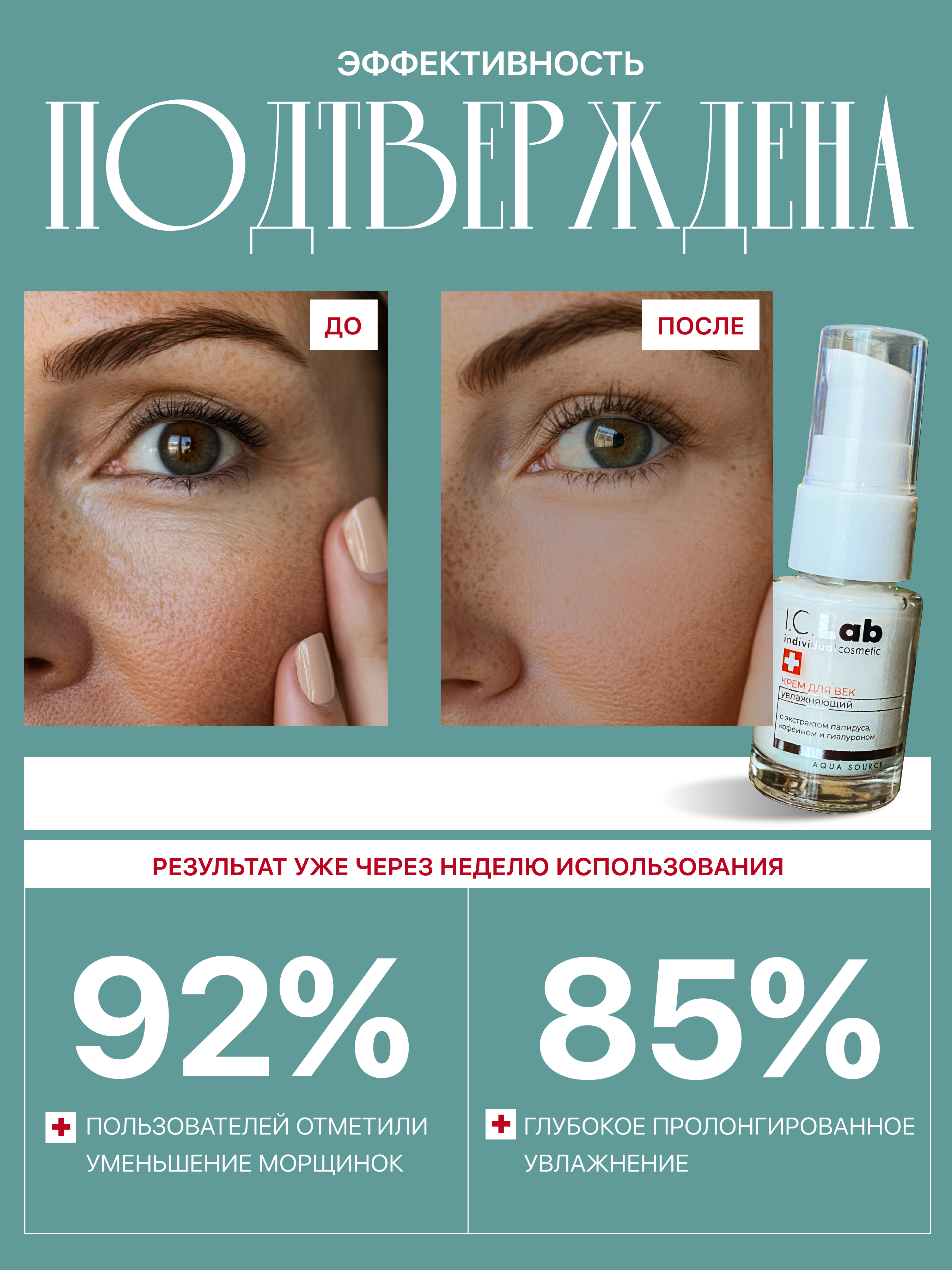 Крем I.C.Lab Individual cosmetic 15 мл - фото 3