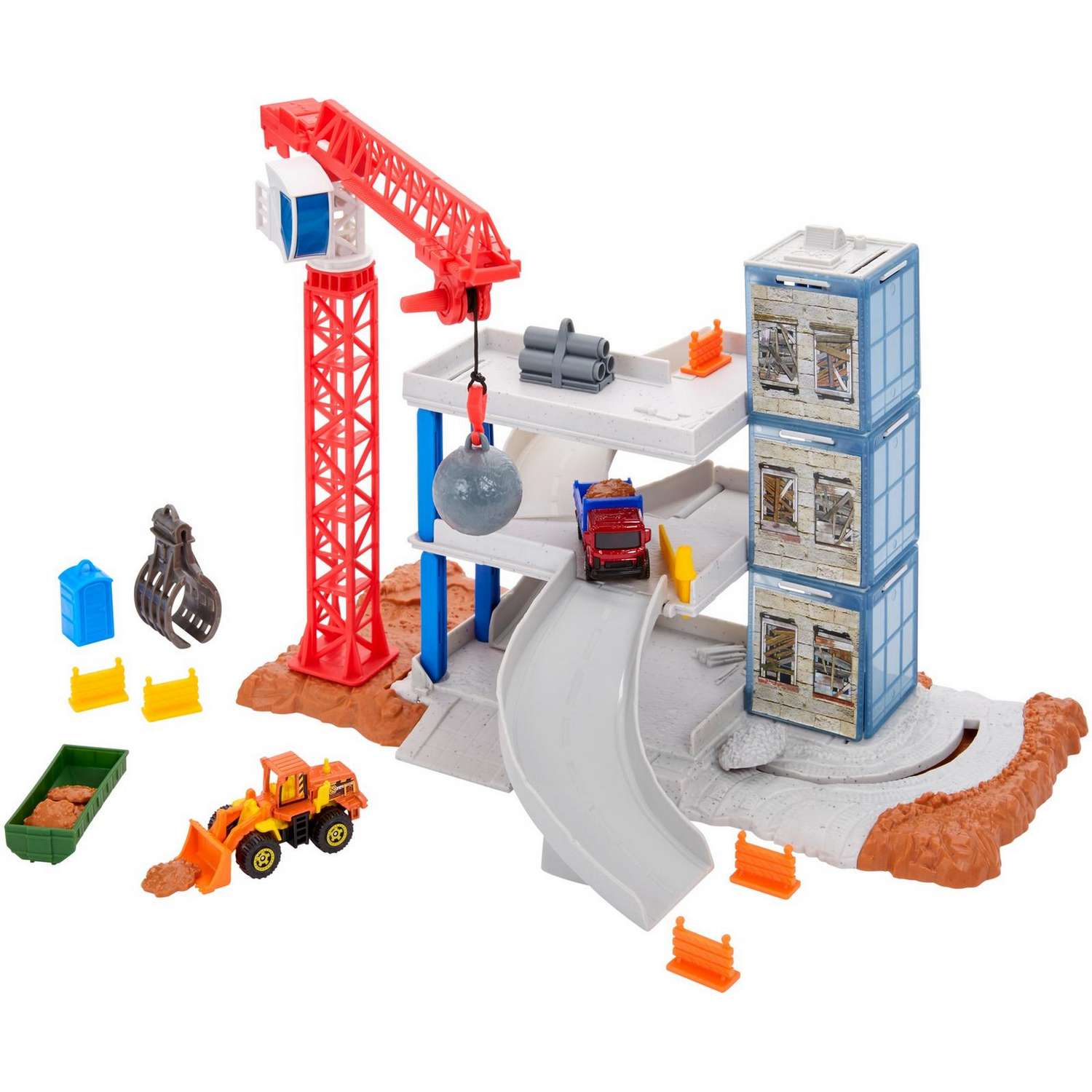 Конструктор Matchbox Снос здания сборная игровая модель - фото 1
