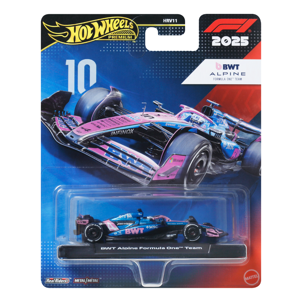 Болид Hot Wheels Premium Formula 1 JKD82 1:64 JKD82 - фото 2