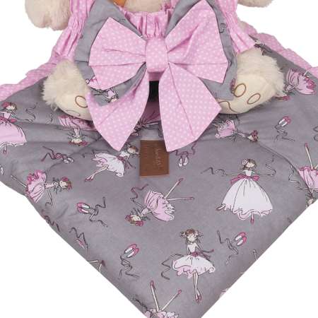 Одеяло AmaroBaby HAPPY Мечта серый розовый