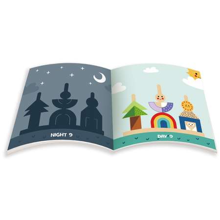 Конструктор Tooky Toy Игра тень деревянный