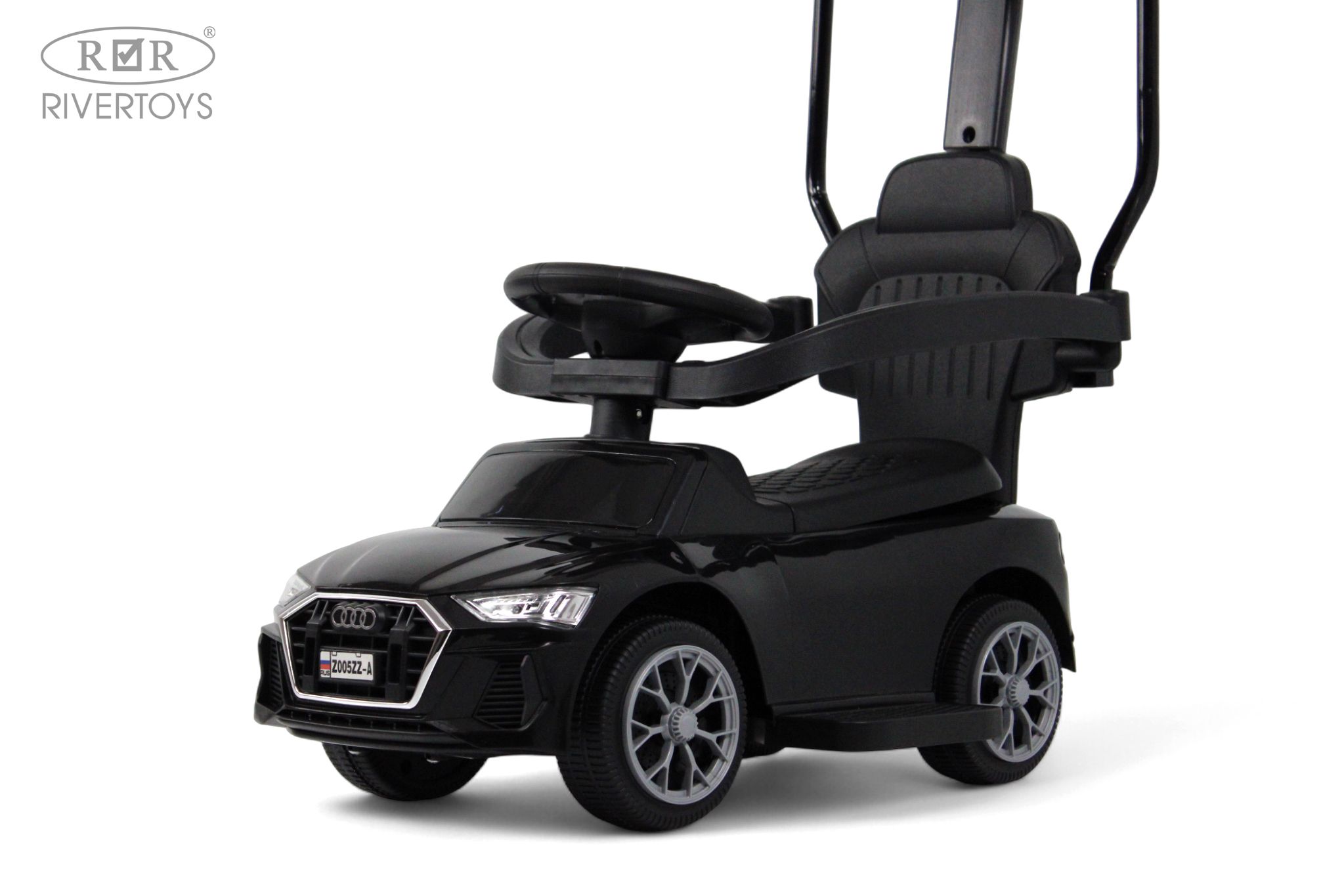 Каталка RIVERTOYS Z005ZZ-A-BLACK черный - фото 6