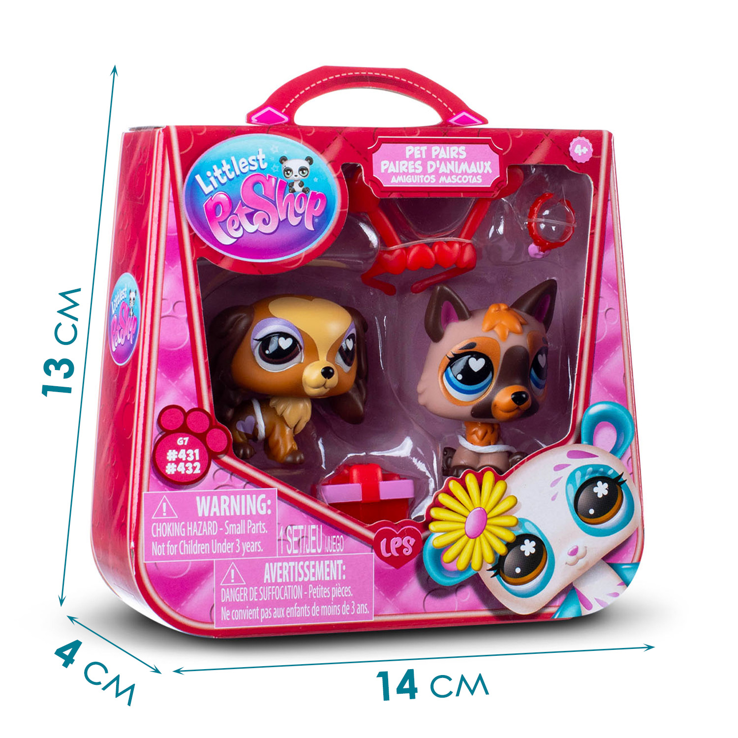 Игровой набор Littlest Pet Shop Спаниель и Немецкая овчарка - фото 2