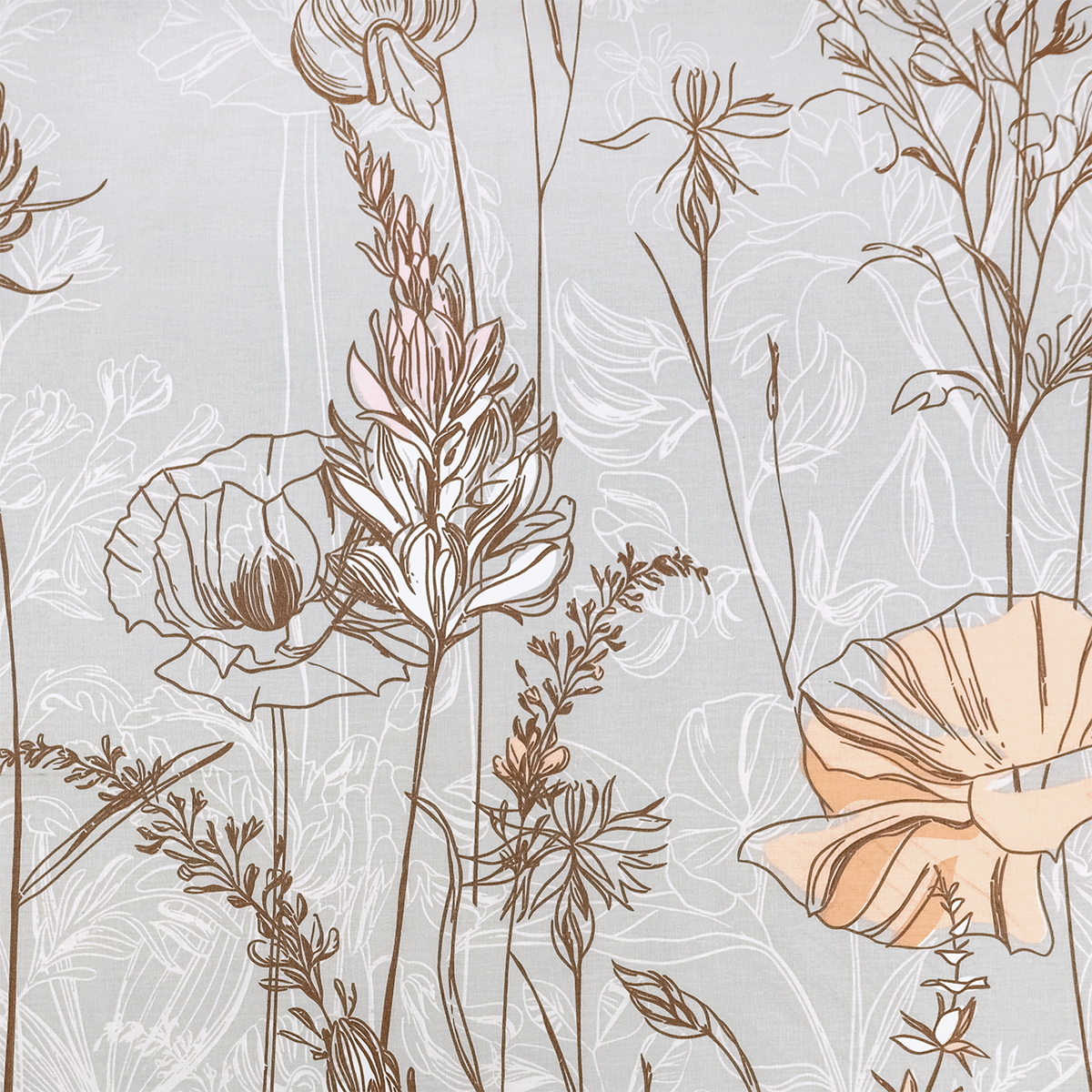 Комплект постельного белья BRAVO Ликорис полутораспальный 4 предм. - фото 8