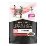 Корм для кошек Purina Pro Plan Veterinary diets 85г с говядиной при сахарном диабете влажный в соусе