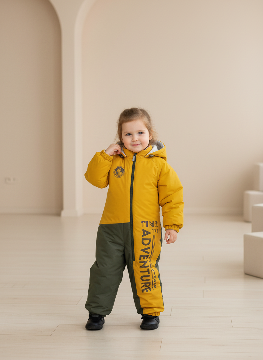 Комбинезон Arctic kids 30-038 хаки - фото 1