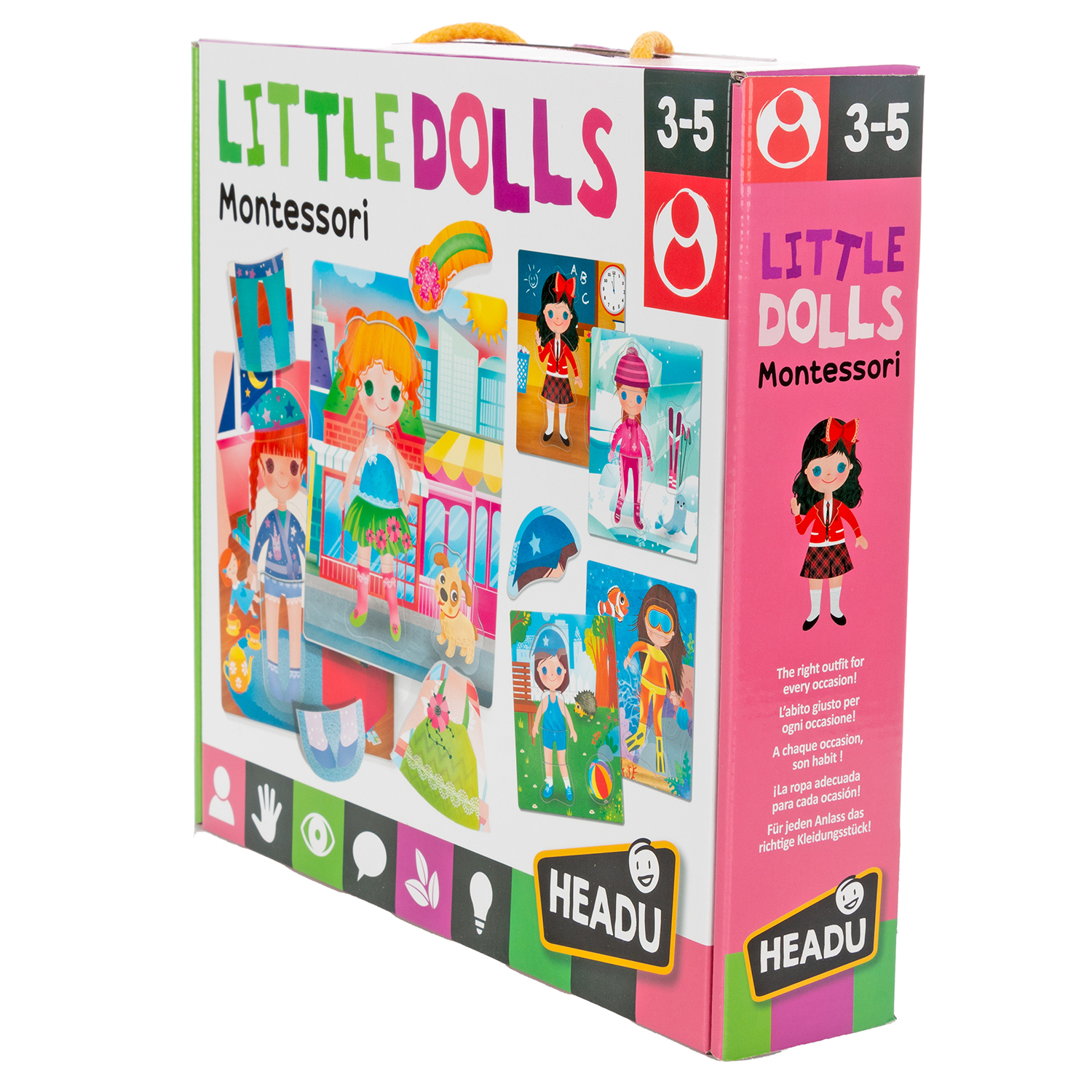 Настольная игра HEADU Маленькие куклы для детей - фото 8
