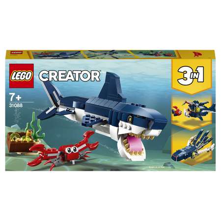 Конструктор LEGO Creator Обитатели морских глубин блочный