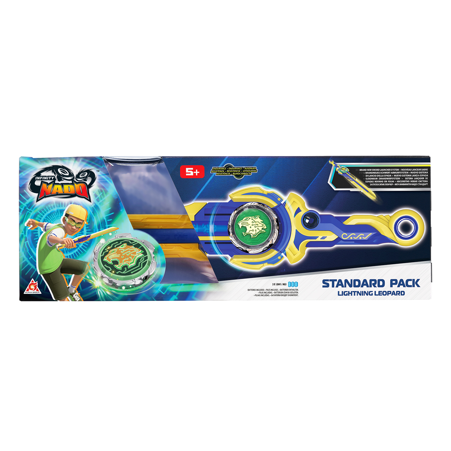 Игровой набор Infinity Nado Волчок Lightning Leopard - фото 9