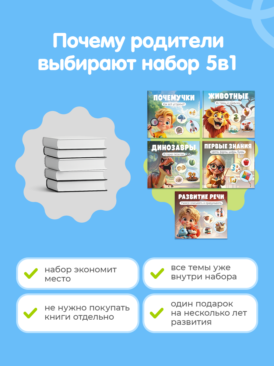Говорящая Книга Нажималка BertToys 5 в 1 Хочу всё знать - фото 9