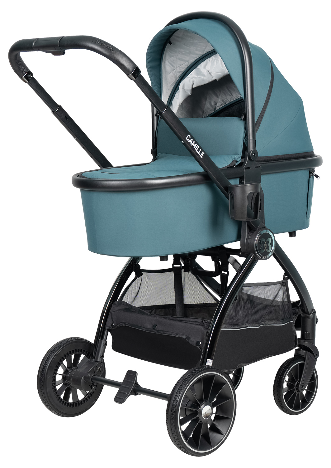 Коляска 3в1 Farfello Camille зеленый - фото 12