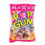 Карамель леденцовая на палочке Simonetto Pop Gum Клубника Виноград Апельсин