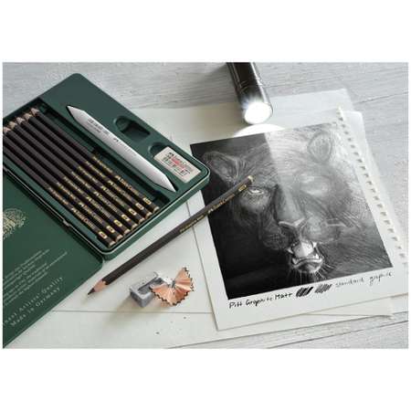 Карандаши чернографитные Faber Castell 8 шт.