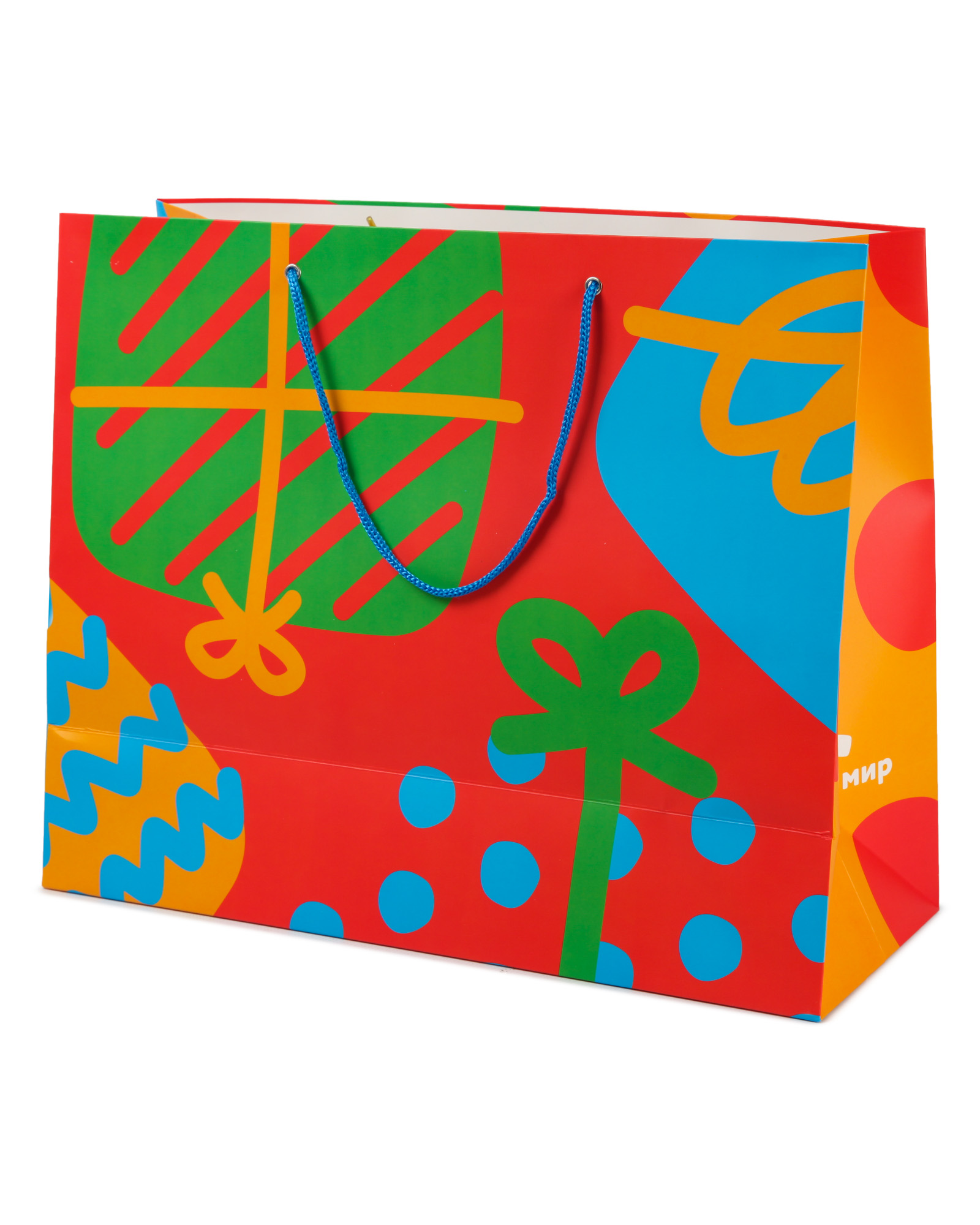 Пакет Детский мир 33х41 Цветной - фото 1