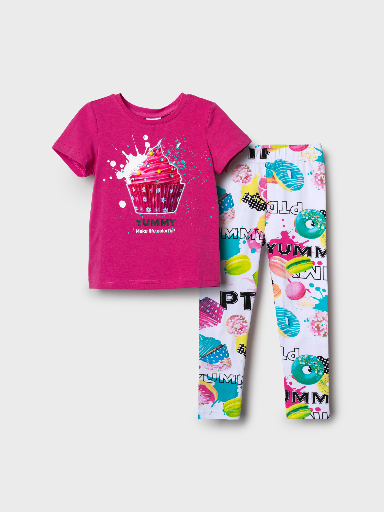 Футболка и леггинсы PlayToday 12622261 - фото 6