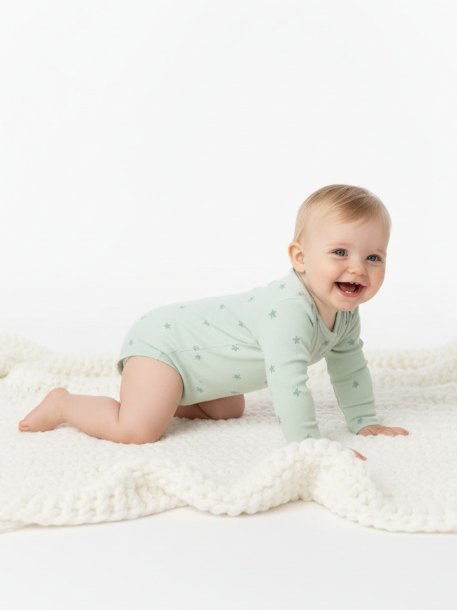 Боди Linas baby 1728-9 Мятный - фото 4