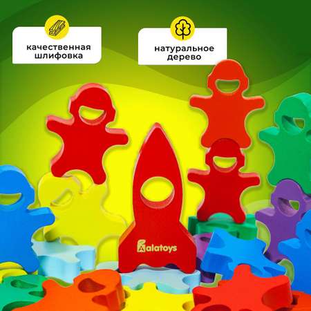 Настольная игра Alatoys Башня в ассортименте