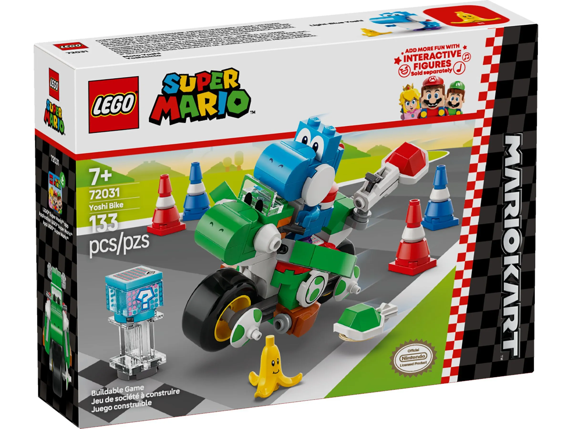 Конструктор LEGO Super Mario Mariokart 133 дет. - фото 8