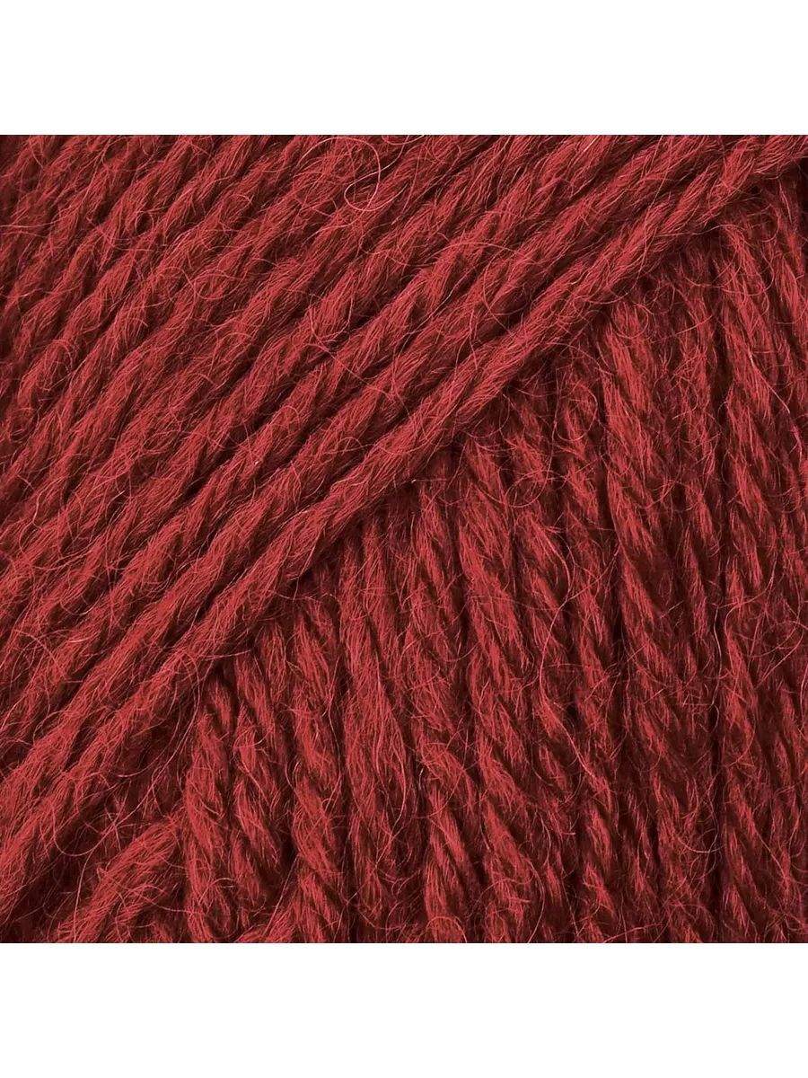 Пряжа ВЯЗЬ Шерстяная для повседневной одежды 100 гр 165 м 3 мотка 06 бордовый - фото 7