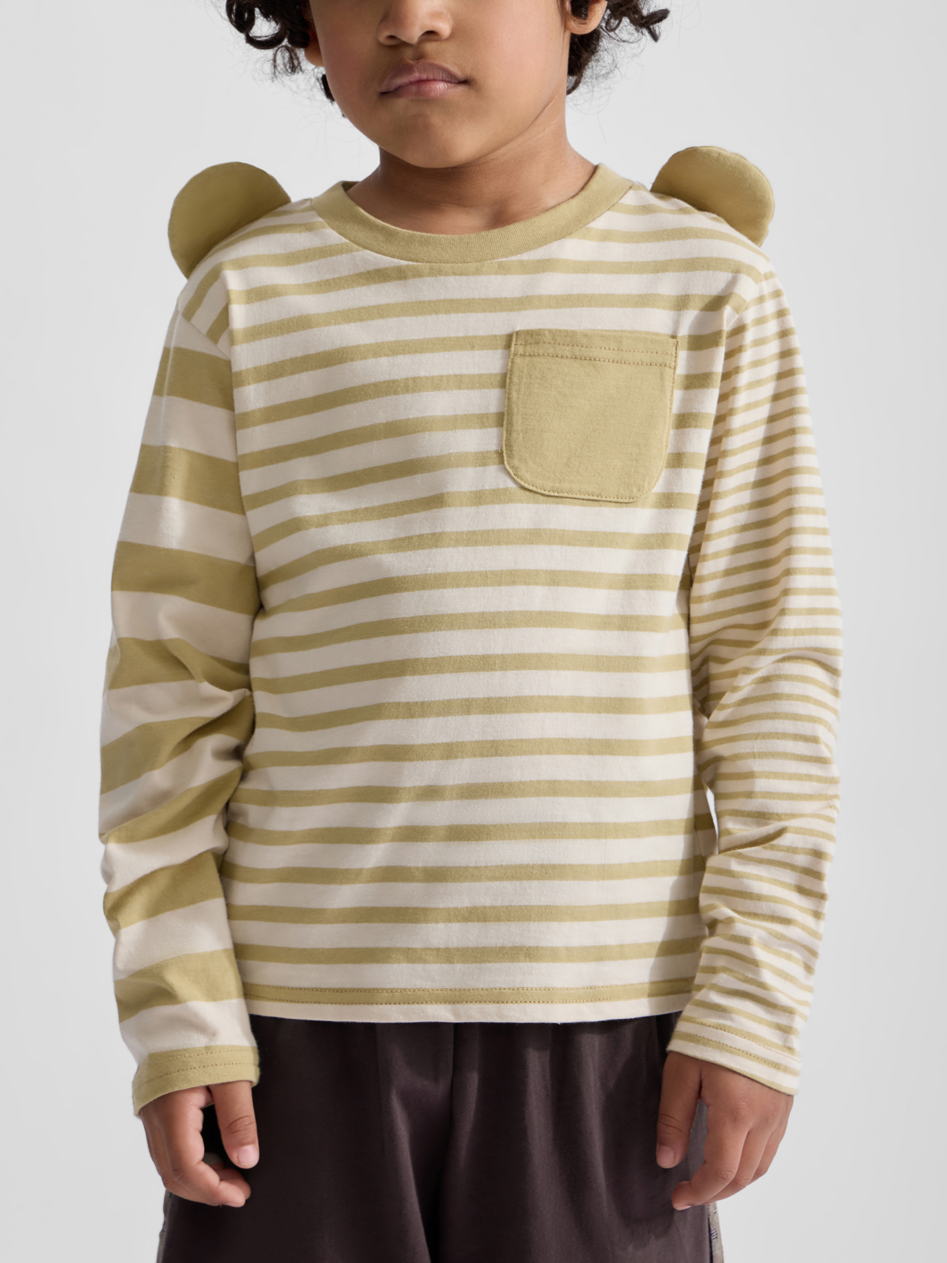 Лонгслив Happy Baby 88694-1_khaki - фото 1