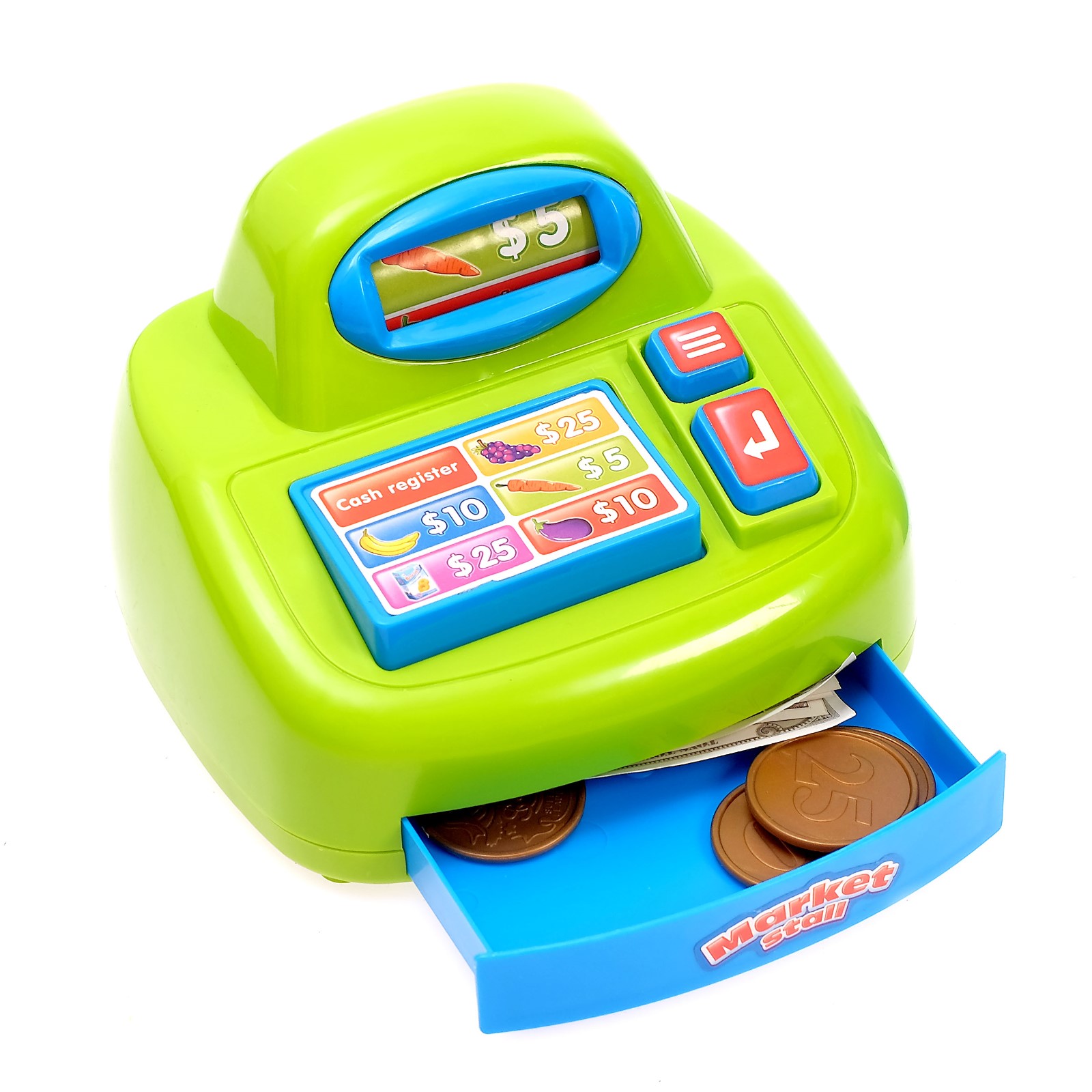 Игровой набор Sima-Land продукты, прилавок, касса - фото 4
