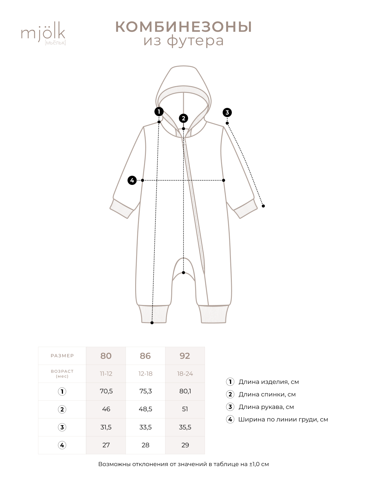 Комбинезон Mjolk 828070 - фото 4