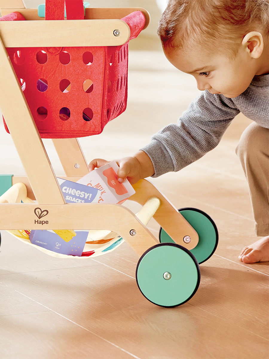 Игровой набор Hape тележки и корзинки - фото 3