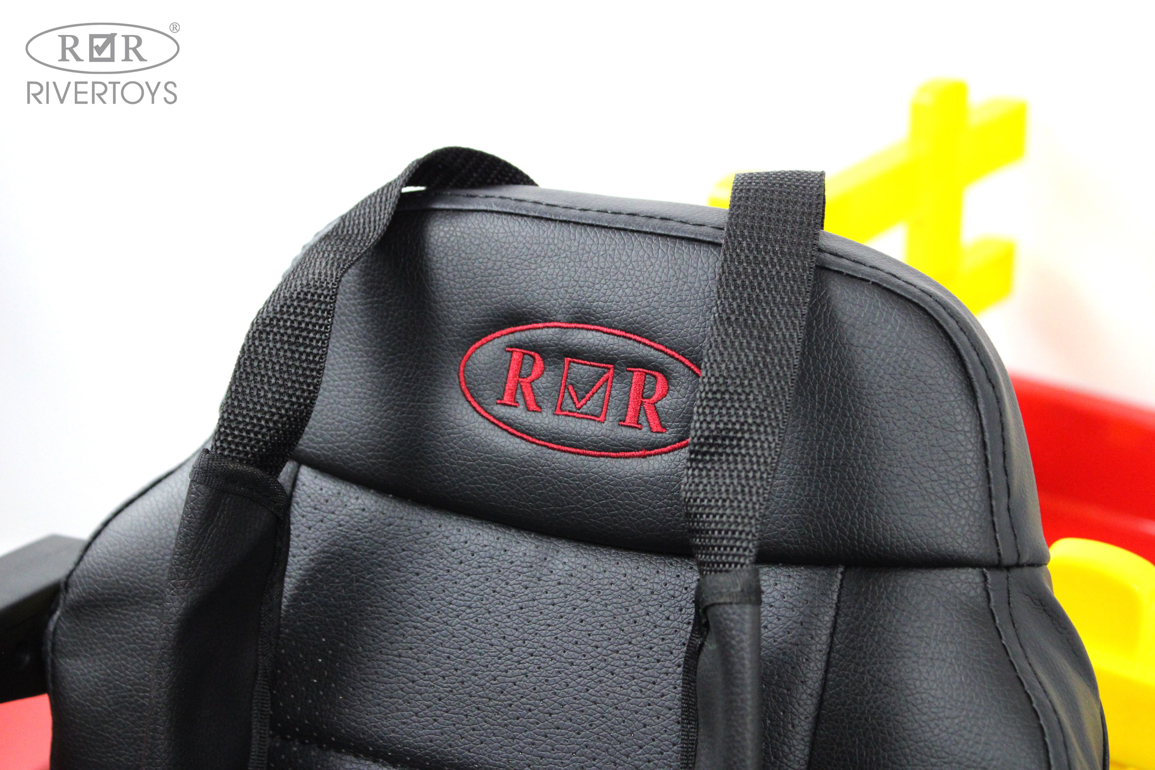 Электромобиль RIVERTOYS O555OO-RED С пультом ДУ - фото 19