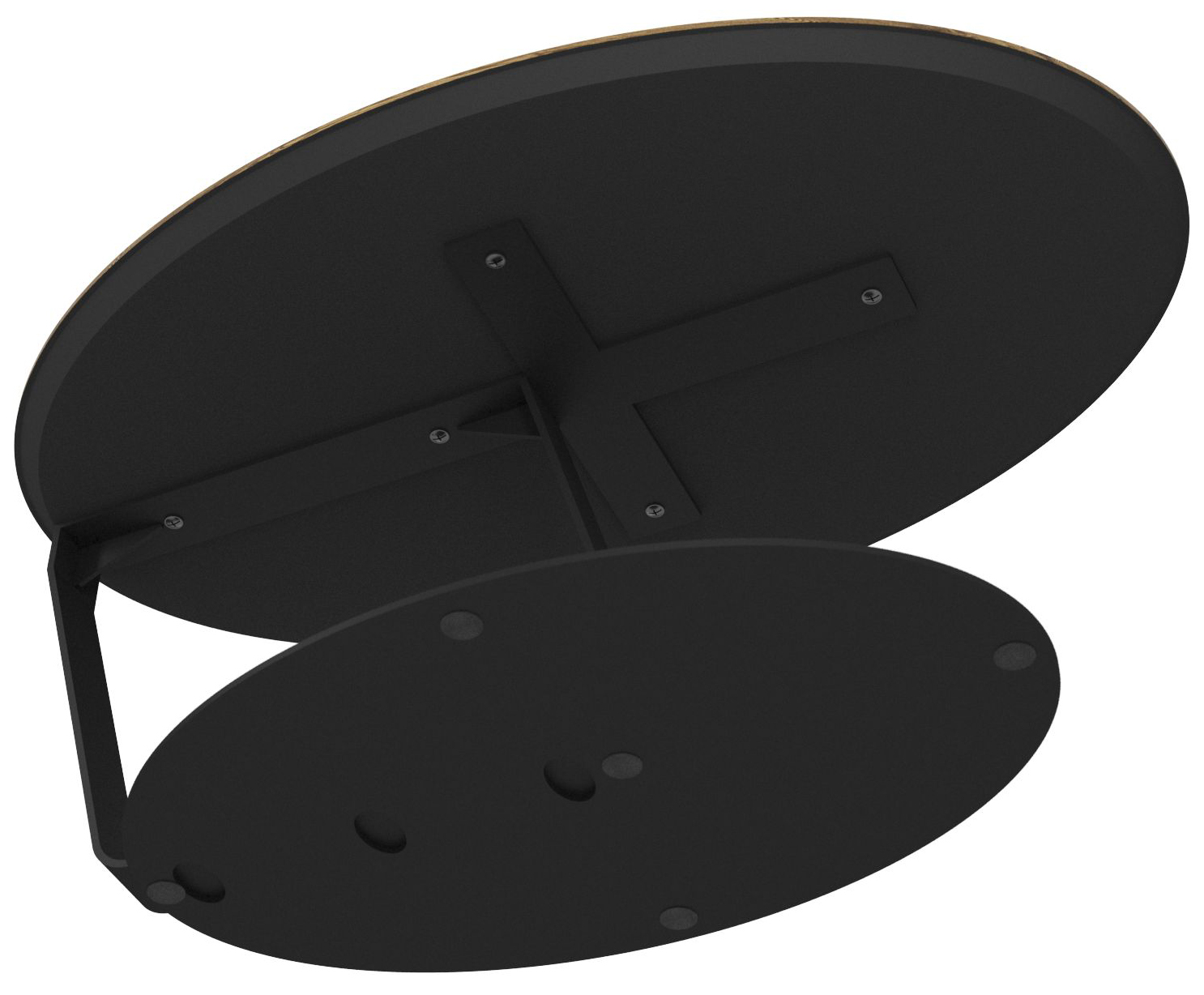 Стол журнальный LAVARIS Лисмор орех светлый - фото 7