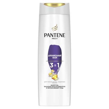 Шампунь Pantene 3в1 Дополнительный объем 360 мл 1 шт.