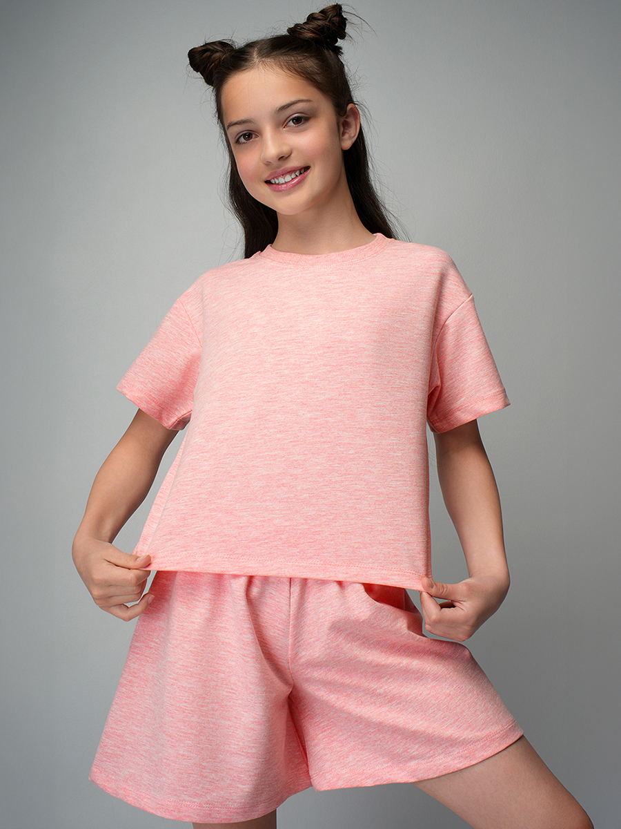 Костюм HappyFox HF2019DBLрозовыймеланж - фото 3