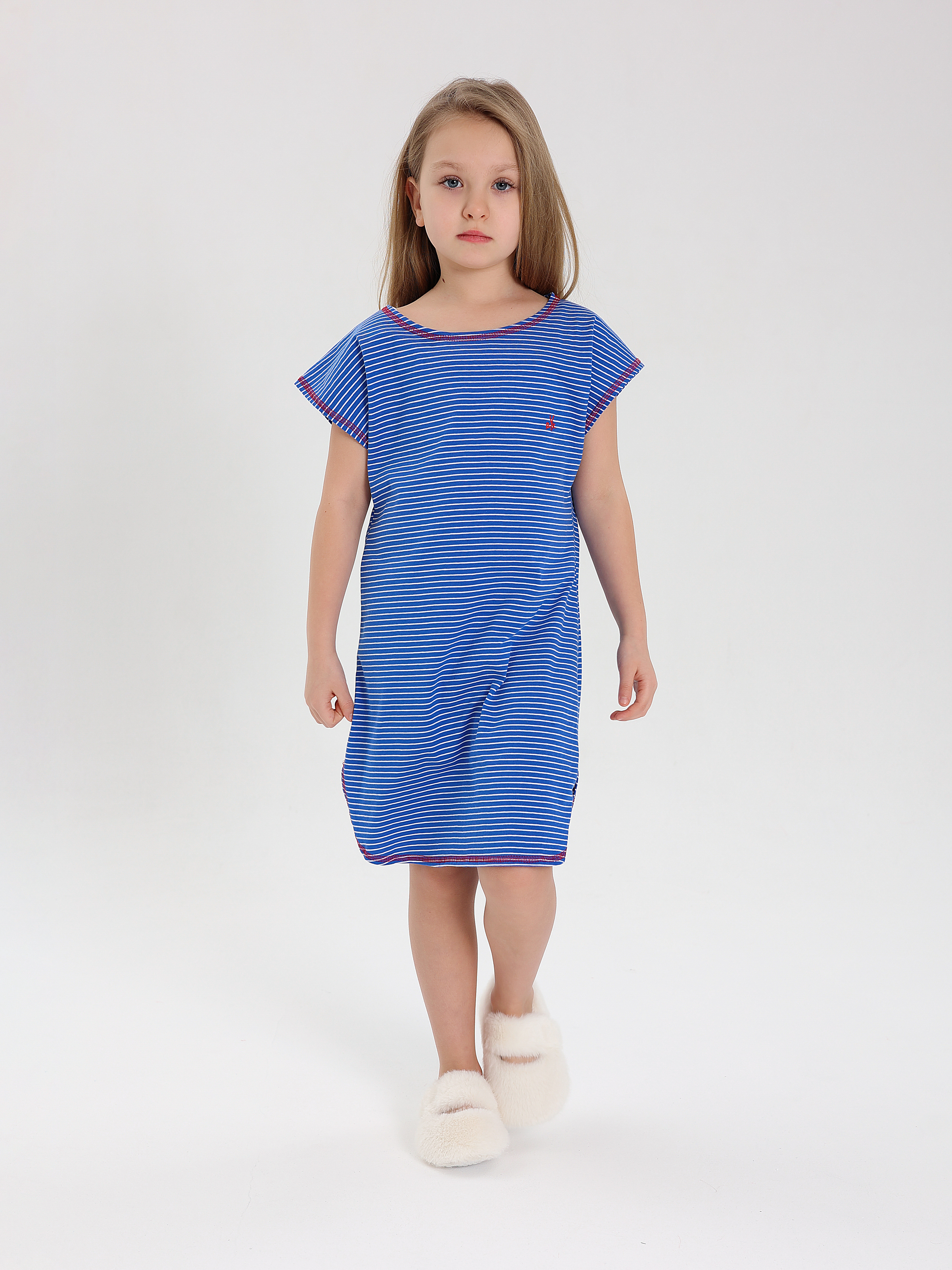 Сорочка ночная RobyKris 30-03-21/полоск - фото 7