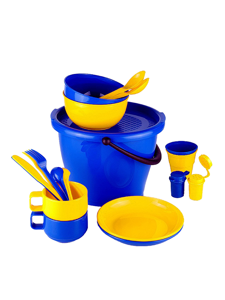 Набор посуды Solaris на 2 персоны в контейнере - фото 14