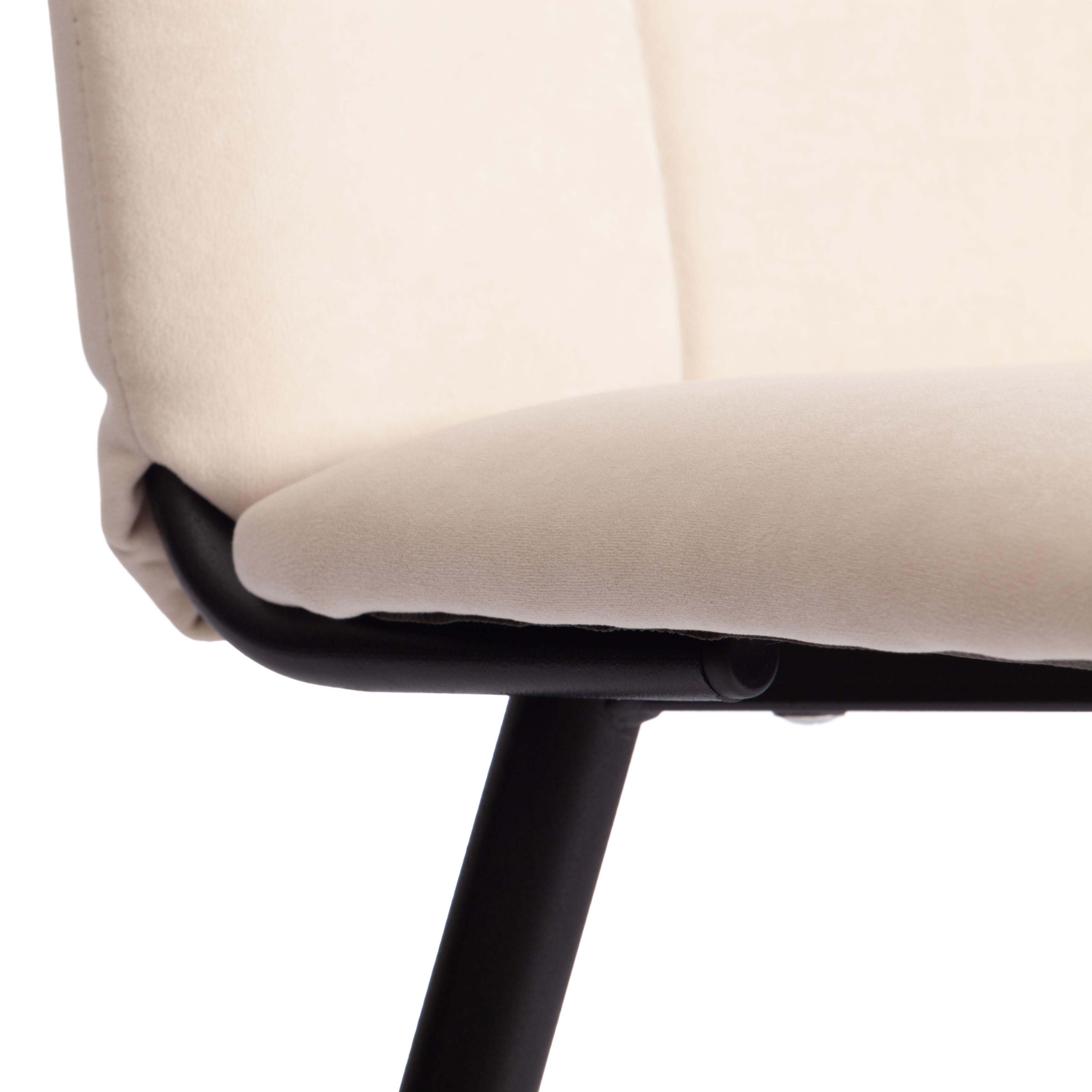 Стул TETCHAIR Asti TREND велюр, молочный - фото 10