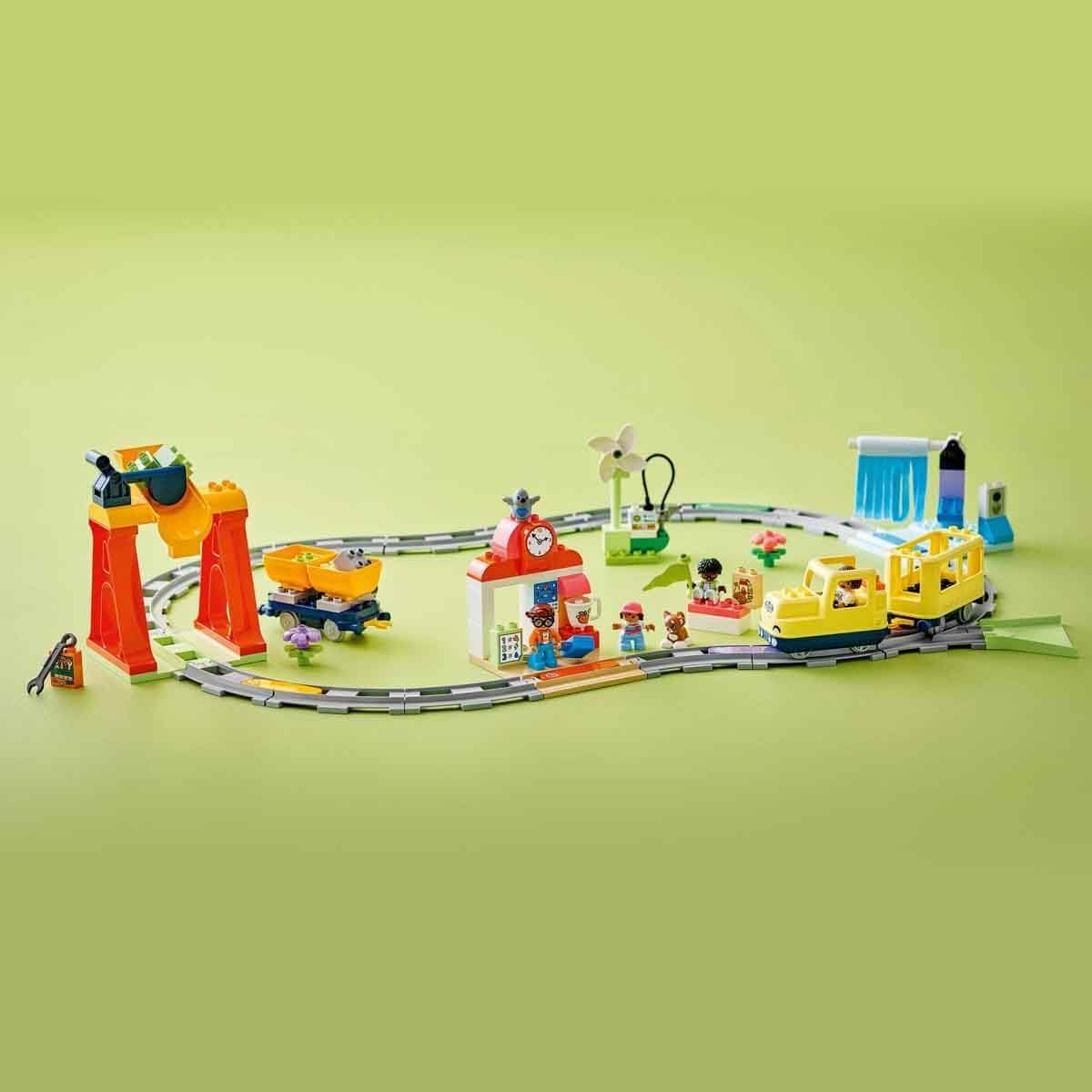 Конструктор LEGO DUPLO Большой пассажирский поезд 103 дет. - фото 7