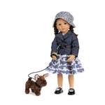 Кукла классическая Gotz Элла Берлин с собакой 50 см высота 50 см