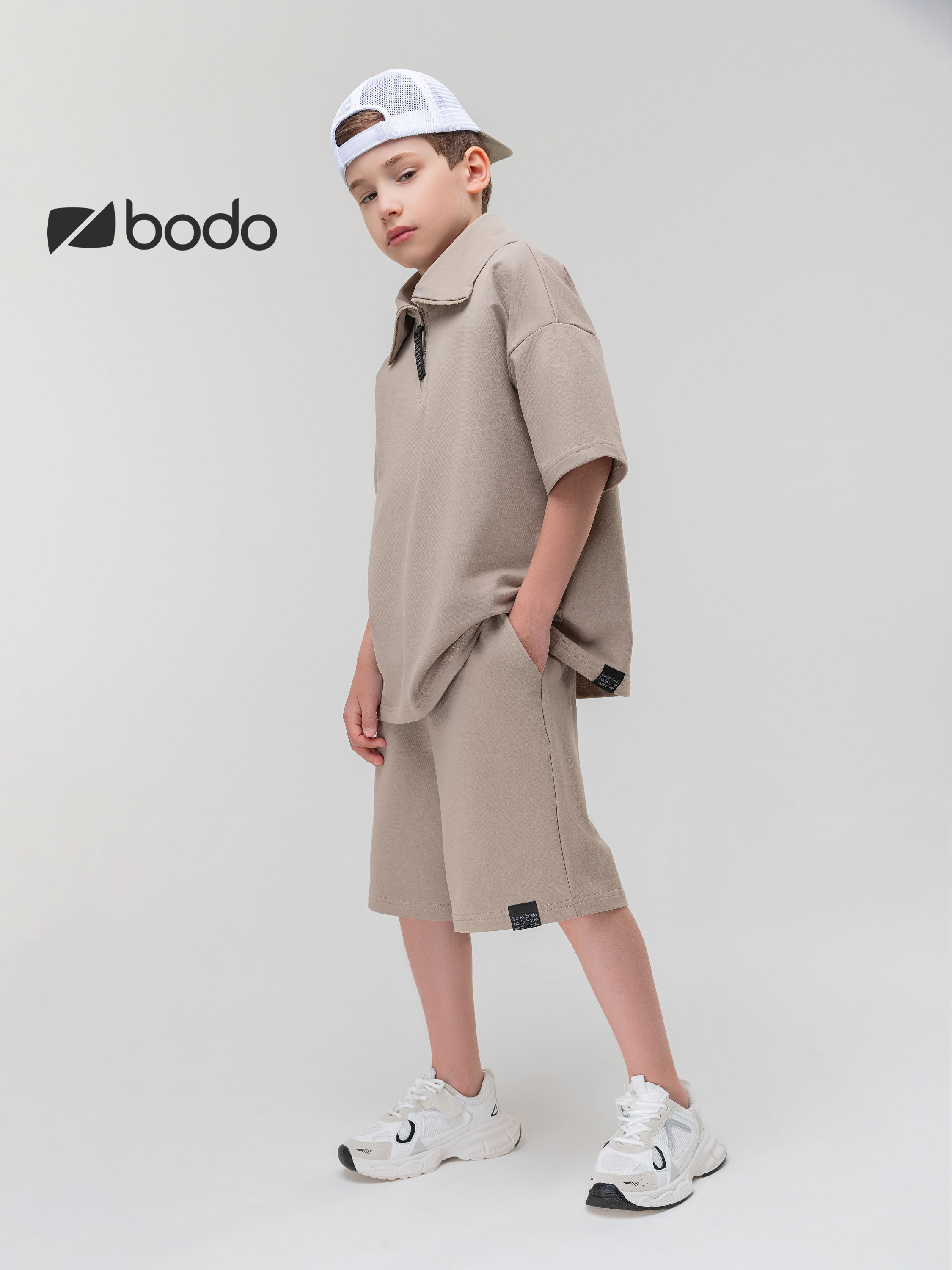 Костюм Bodo 11-682MU_бежевый - фото 4