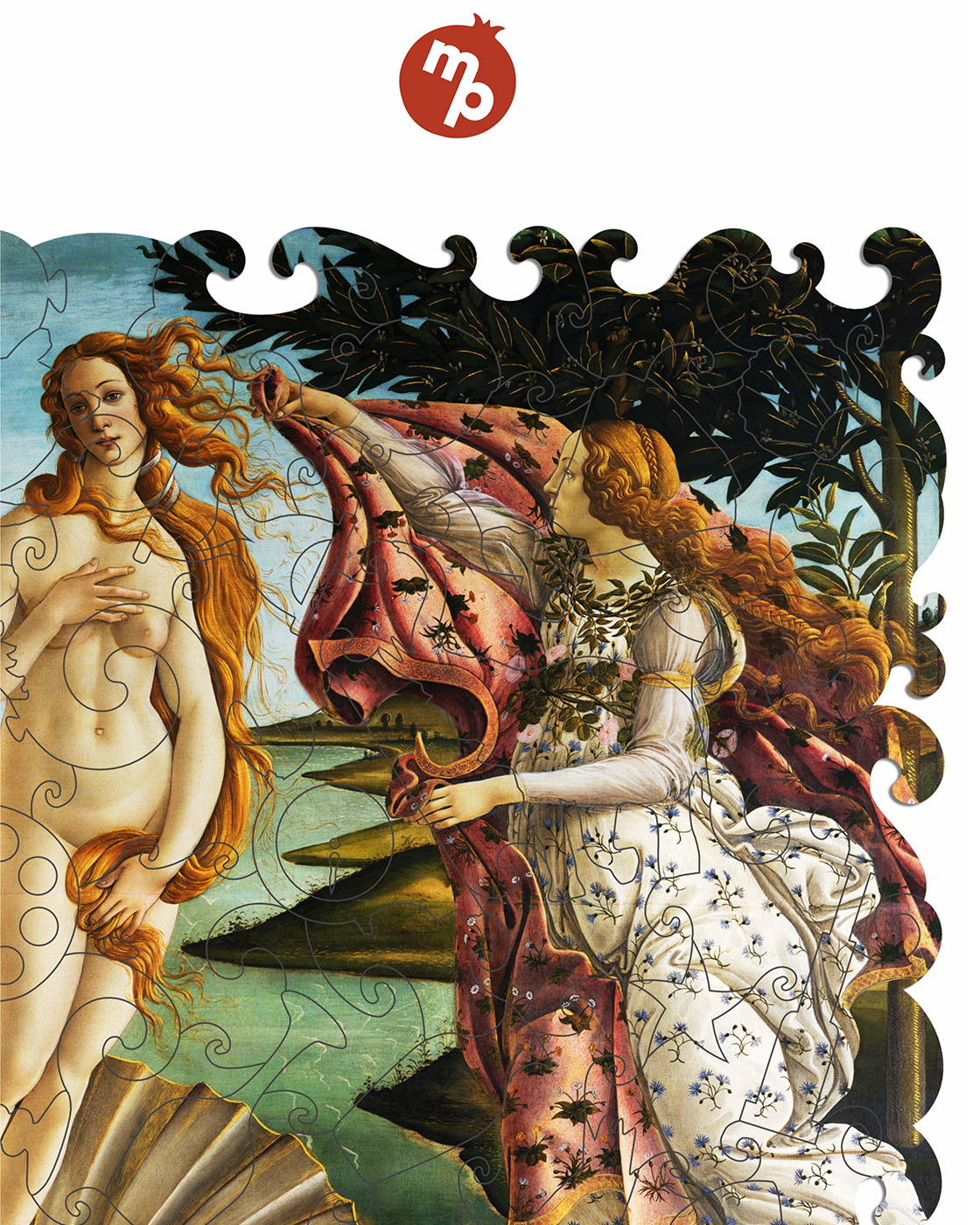 Пазл Melograno puzzle деревянный - фото 9