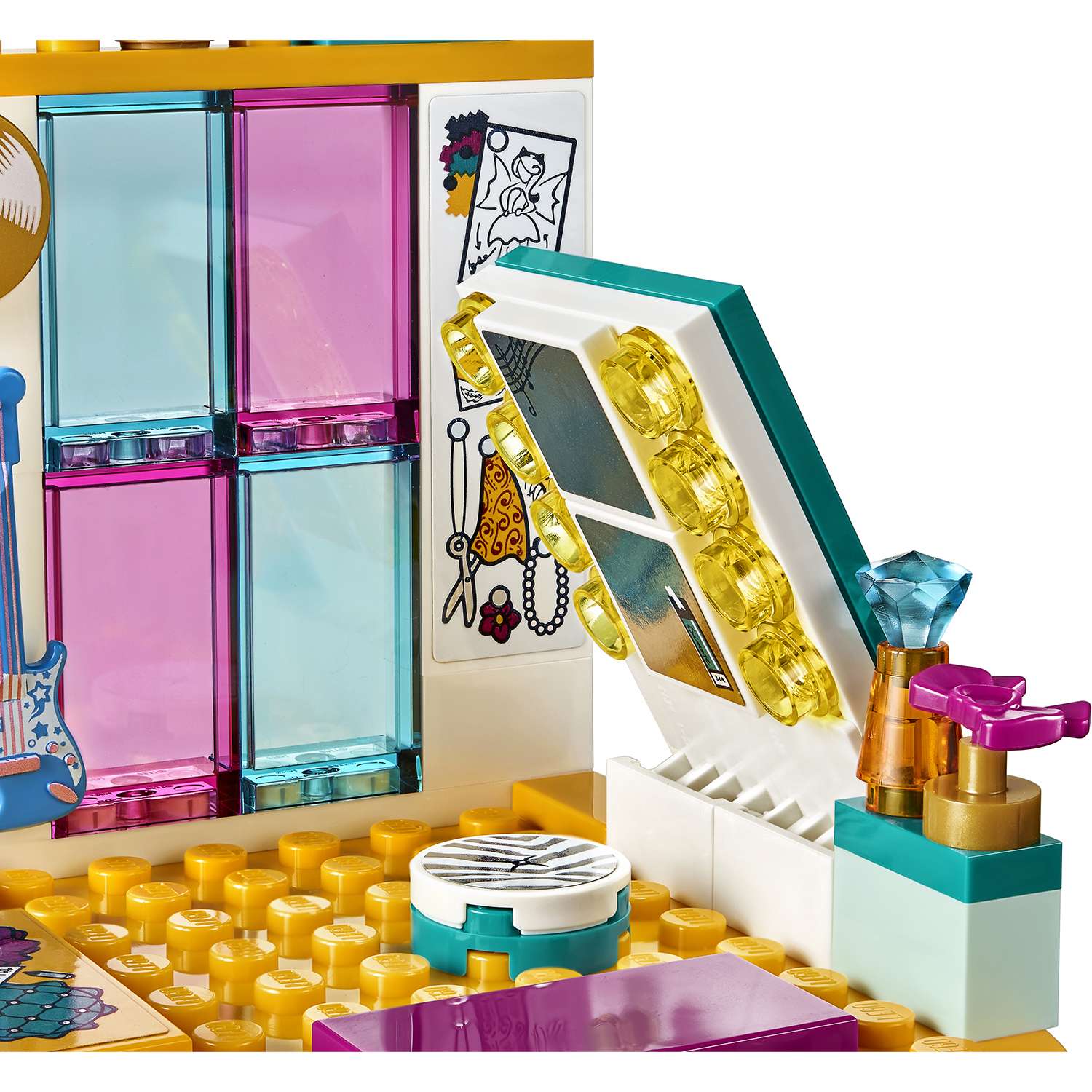 Конструктор LEGO Friends Комната Андреа блочный - фото 9
